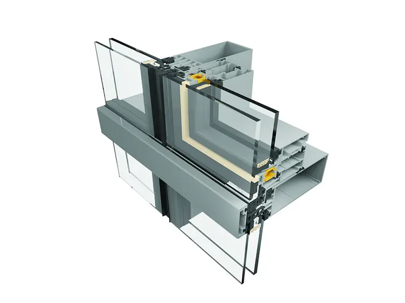Yarı Kapaklı Cephe Detay