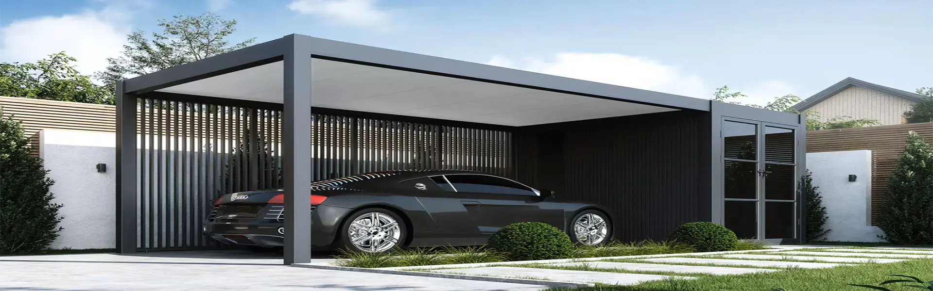 Aluminyum Carport Otopark Sundurmalari