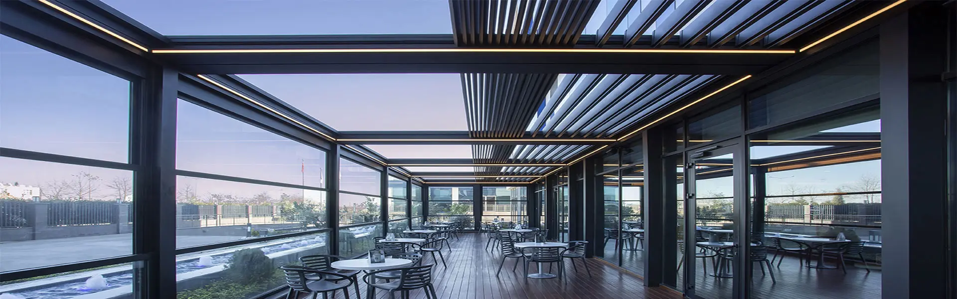 ACILIR KAPANIR ALUMINYUM PERGOLA